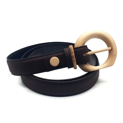 Luxury Wood Belt Zion Heart 310