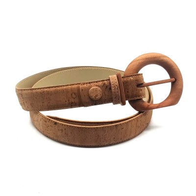 Luxury Wood Belt Zion Heart 314