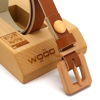 Luxury Wood Belt Fiordland Kind 202