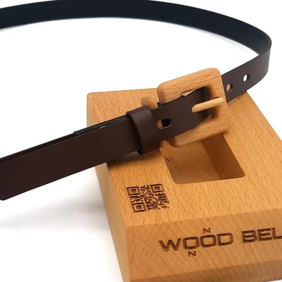 Luxury Wood Belt Fiordland Kind 204