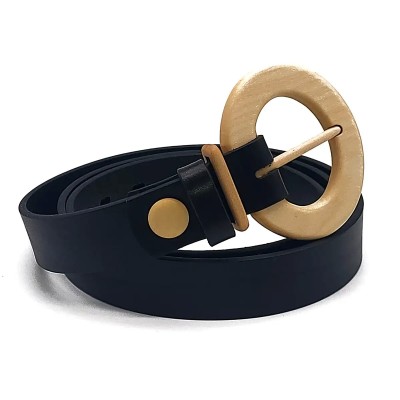 Luxury Wood Belt Fuji Happiness 300