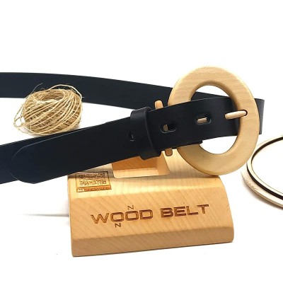 Luxury Wood Belt Fuji Happiness 300