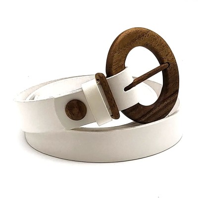 Luxury Wood Belt Fuji Happiness 308