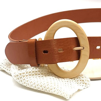 Luxury Wood Belt Fuji Happiness 401