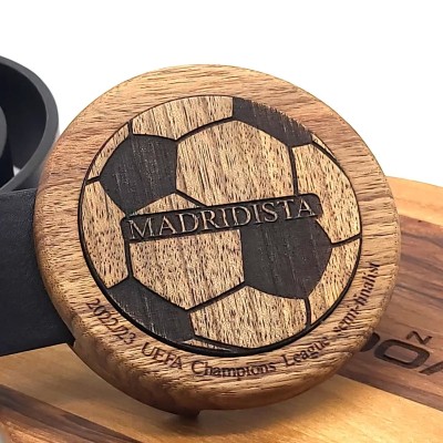 Luxury Wood Belt Olympus Passion Madridista 404