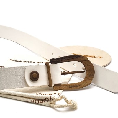 Luxury Wood Belt Powell Hope 408