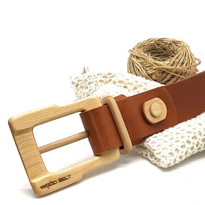 Luxury Wood Belt Powell Pride 302