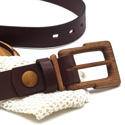 Luxury Wood Belt Powell Pride 307