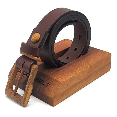 Luxury Wood Belt Powell Pride 307