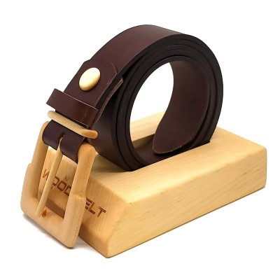 Luxury Wood Belt Powell Pride 401