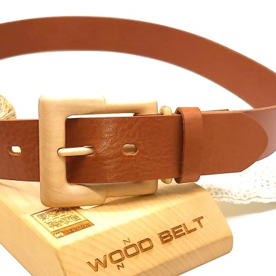 Luxury Wood Belt Powell Pride 402