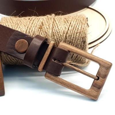 Luxury Wood Belt Sagarmatha Brave 307