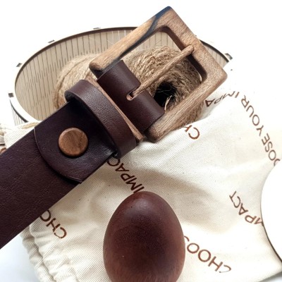 Luxury Wood Belt Sagarmatha Brave 407