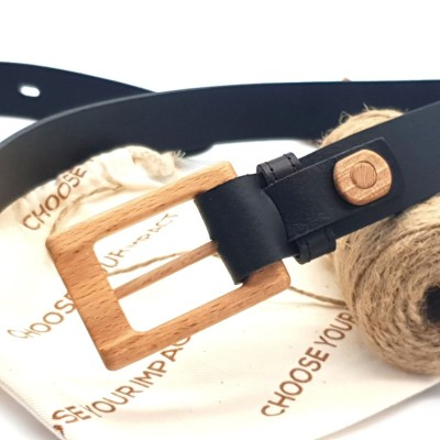 Luxury Wood Belt Serengeti Brave 303