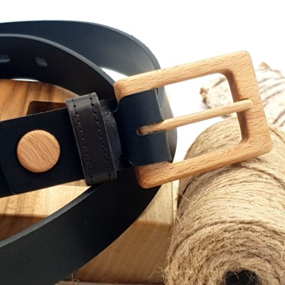 Luxury Wood Belt Serengeti Brave 303